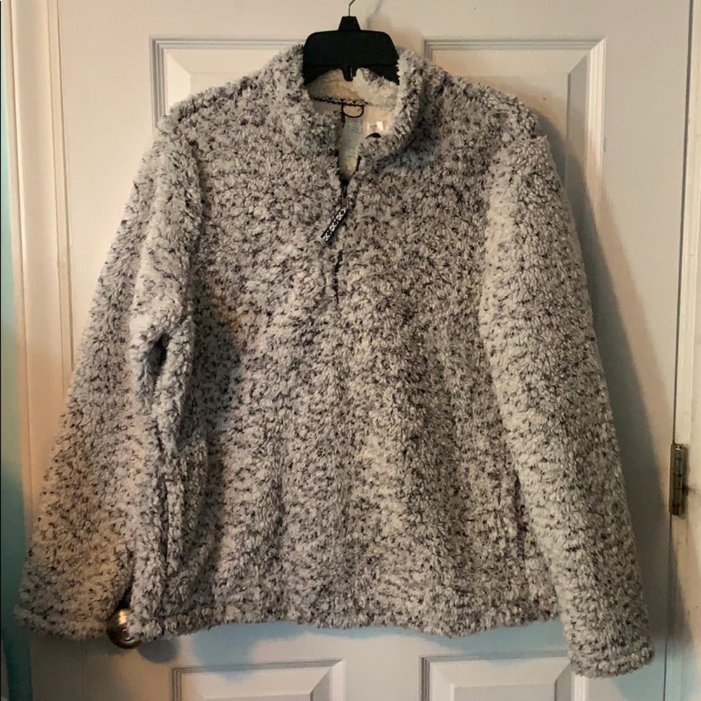 Time and Tru Sherpa Sweatshirt